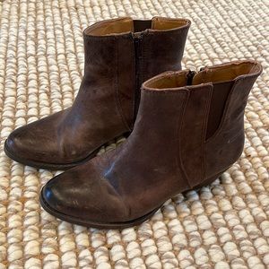 Nine West Vintage America Leather Booties